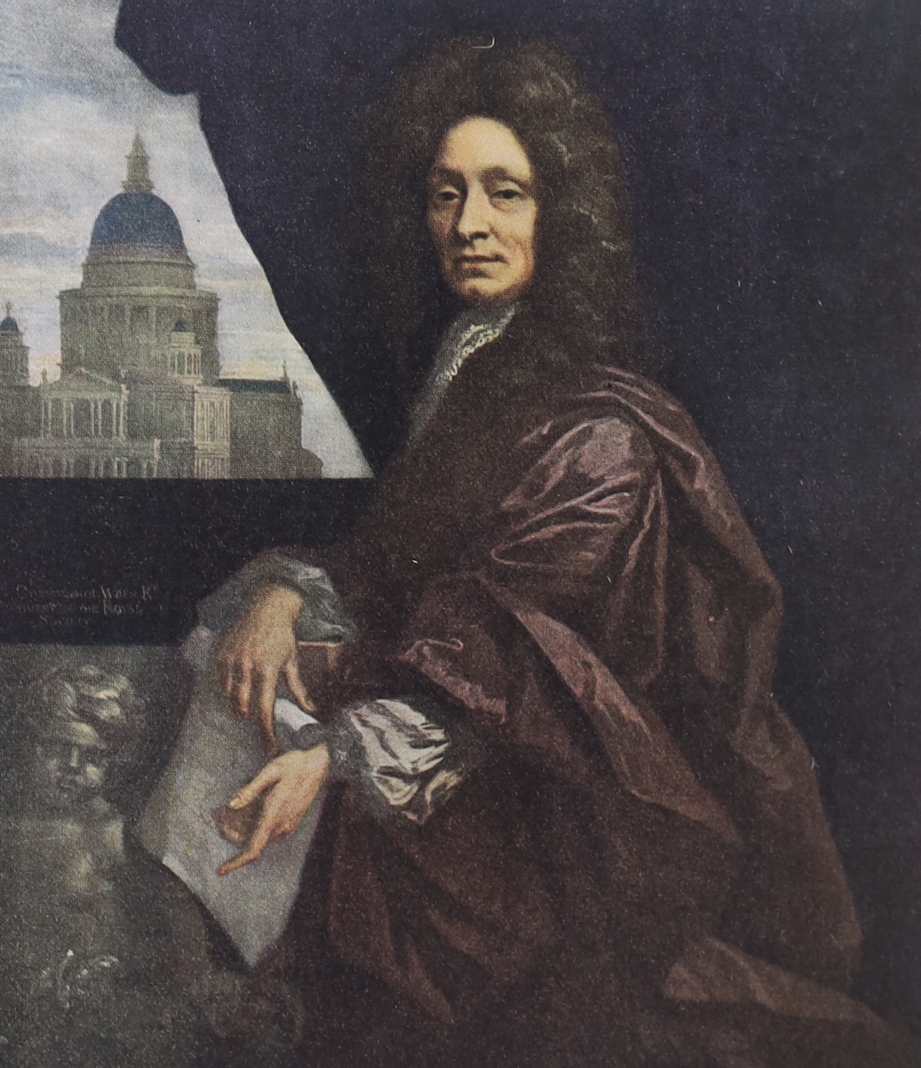 Wren, Christopher - Sir Christopher Wren A.D 1632-1723. Bicentenary Memorial Volume, Published under the Auspices of The Royal Institute of British Architects, one of 250, 4to, vellum, Hodder & Stoughton, London, 1923